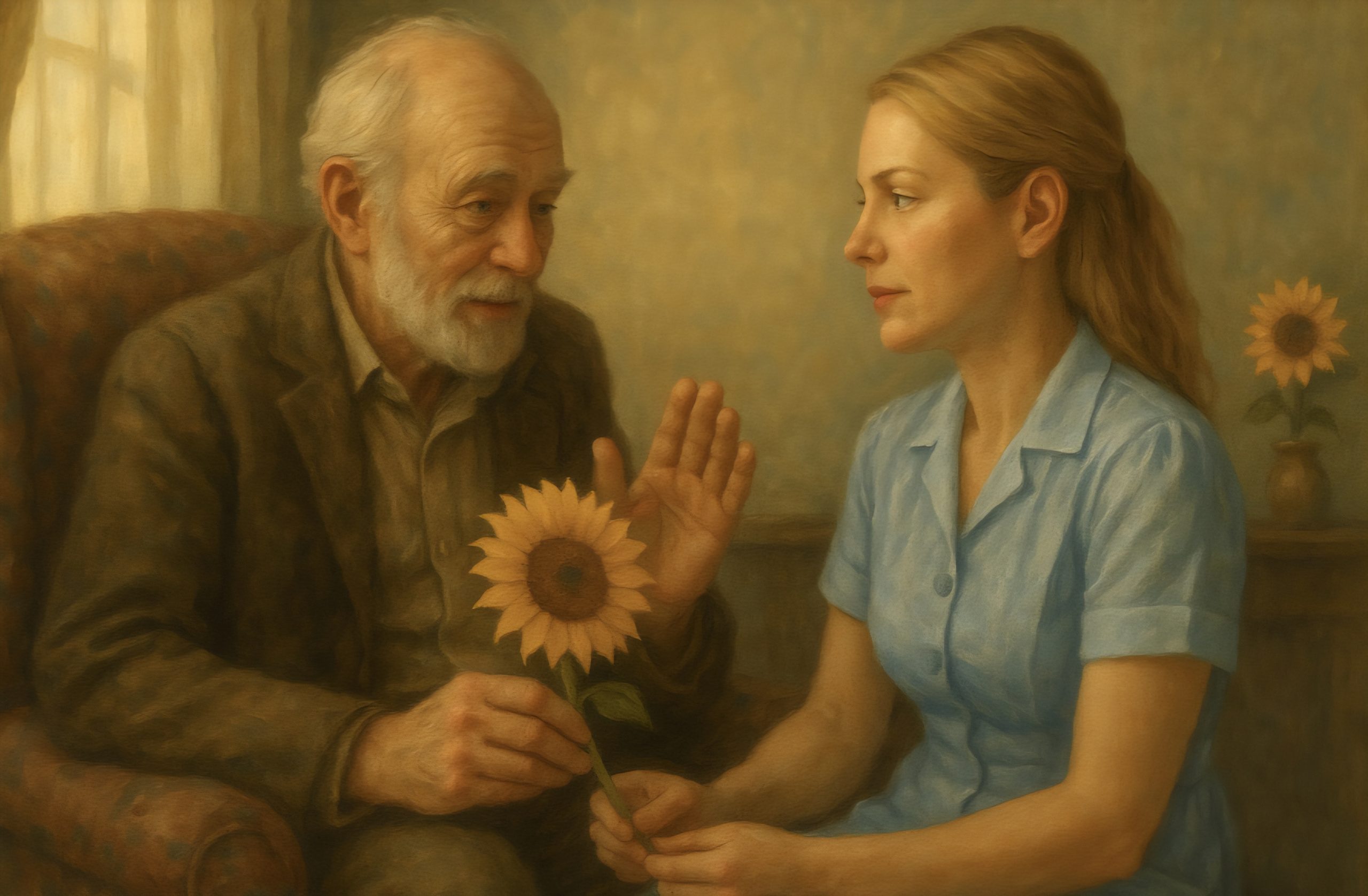 A Sunflower, A Promise and the Stories He Told